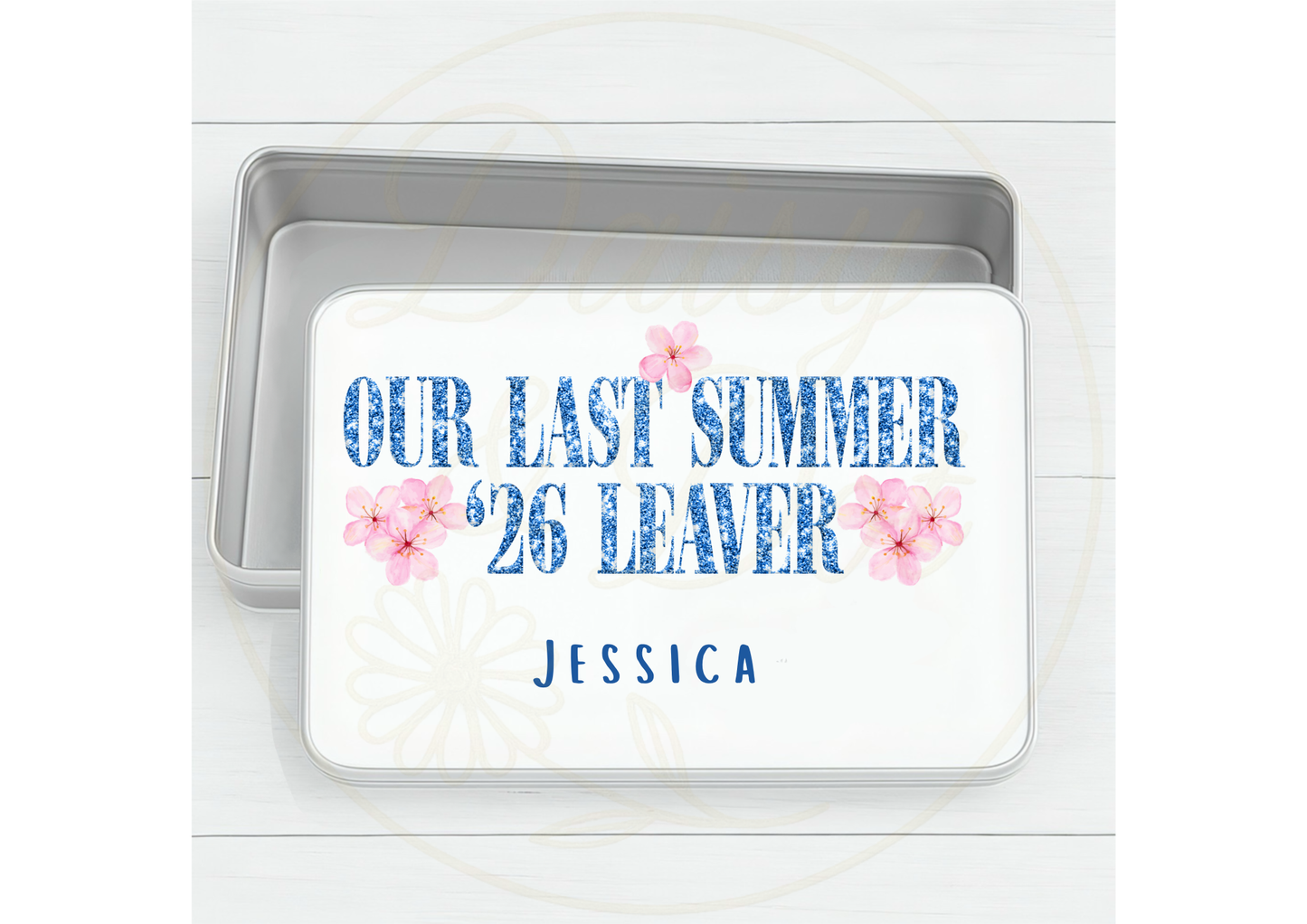 Personalised School Leavers Tin 2026 – Our Last Summer Leaver Gift