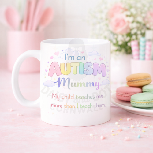 Autism Mama Mug – Thoughtful Autism Awareness Gift for Mum | Neurodiversity Support Coffee Cup UK