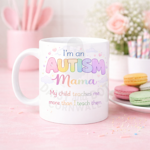 Autism Mama Mug – Thoughtful Autism Awareness Gift for Mum | Neurodiversity Support Coffee Cup UK