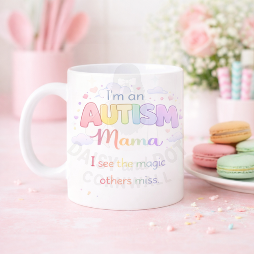 Autism Mama Mug – Thoughtful Autism Awareness Gift for Mum | Neurodiversity Support Coffee Cup UK