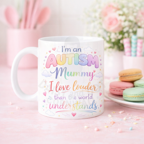 Autism Mama Mug – Thoughtful Autism Awareness Gift for Mum | Neurodiversity Support Coffee Cup UK