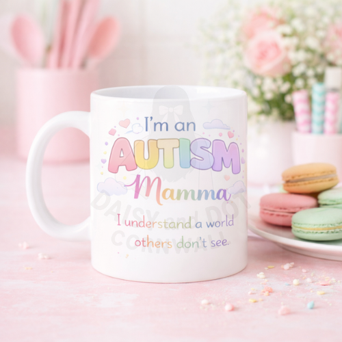 Autism Mama Mug – Thoughtful Autism Awareness Gift for Mum | Neurodiversity Support Coffee Cup UK