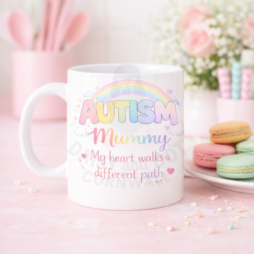 Autism Mama Mug – Thoughtful Autism Awareness Gift for Mum | Neurodiversity Support Coffee Cup UK