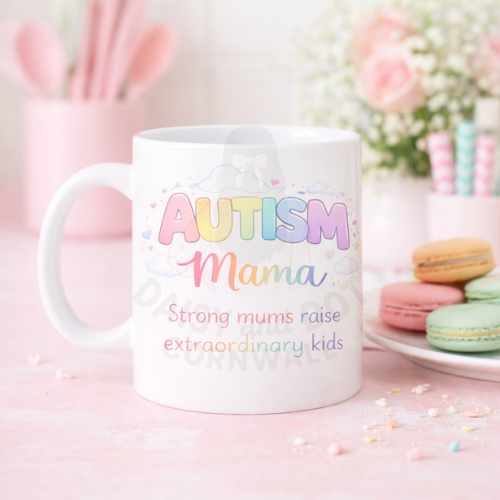 Autism Mama Mug – Thoughtful Autism Awareness Gift for Mum | Neurodiversity Support Coffee Cup UK