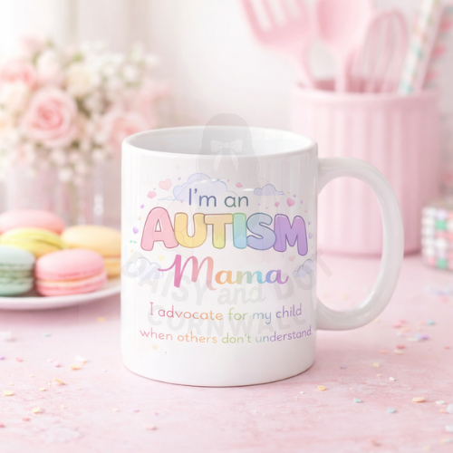 Autism Mama Mug – Thoughtful Autism Awareness Gift for Mum | Neurodiversity Support Coffee Cup UK