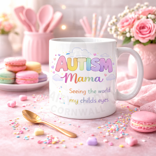 Autism Mama Mug – Thoughtful Autism Awareness Gift for Mum | Neurodiversity Support Coffee Cup UK
