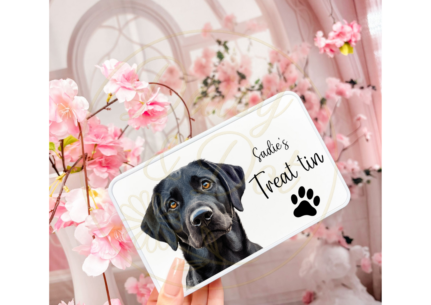 Personalised Dog Treat Tin