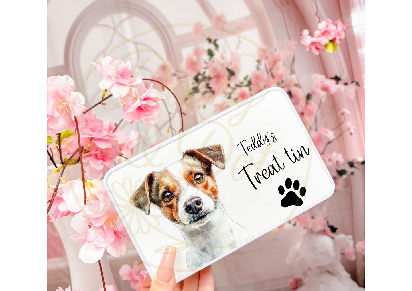 Personalised Dog Treat Tin