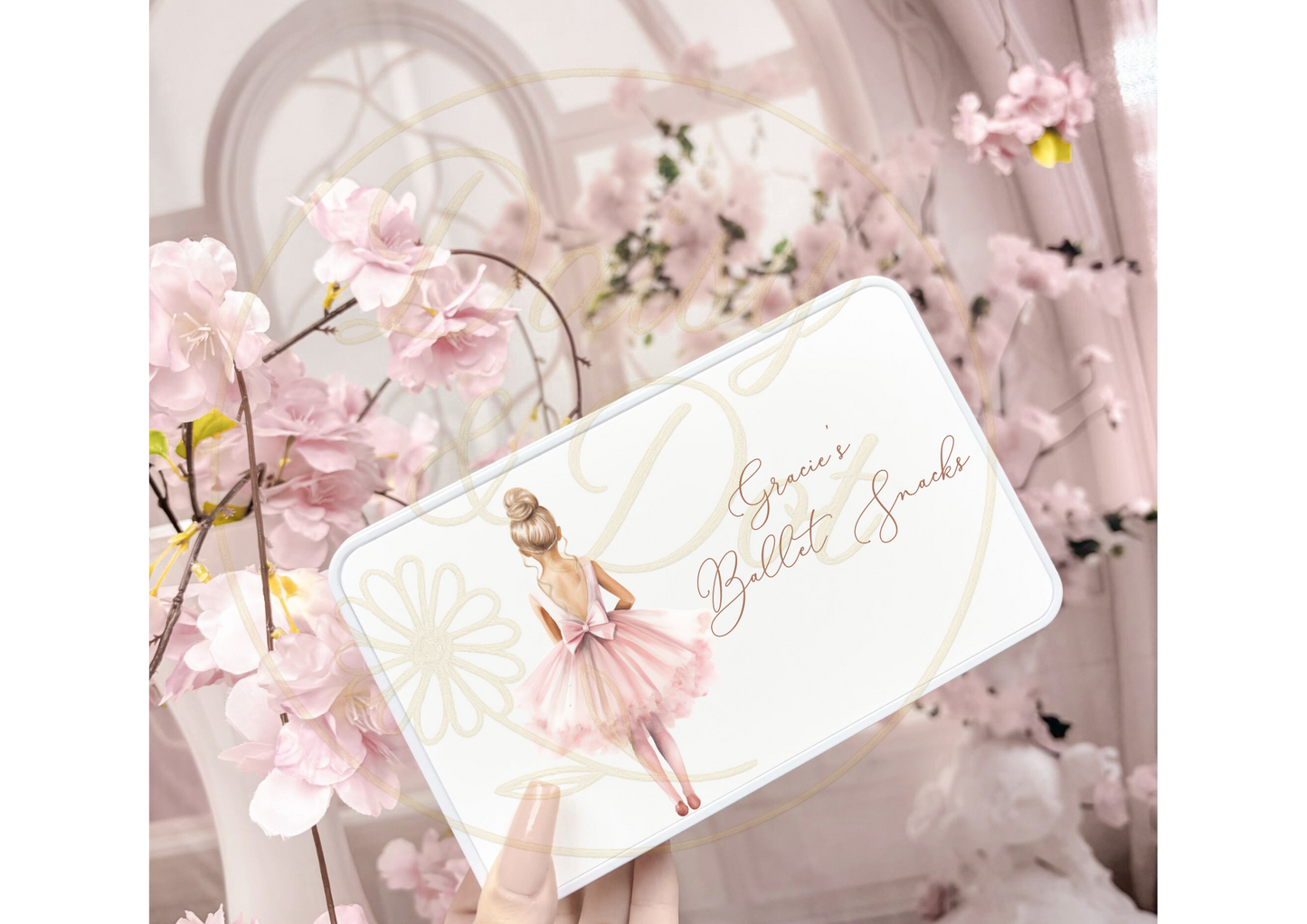 Personalised Ballet Snack Tin