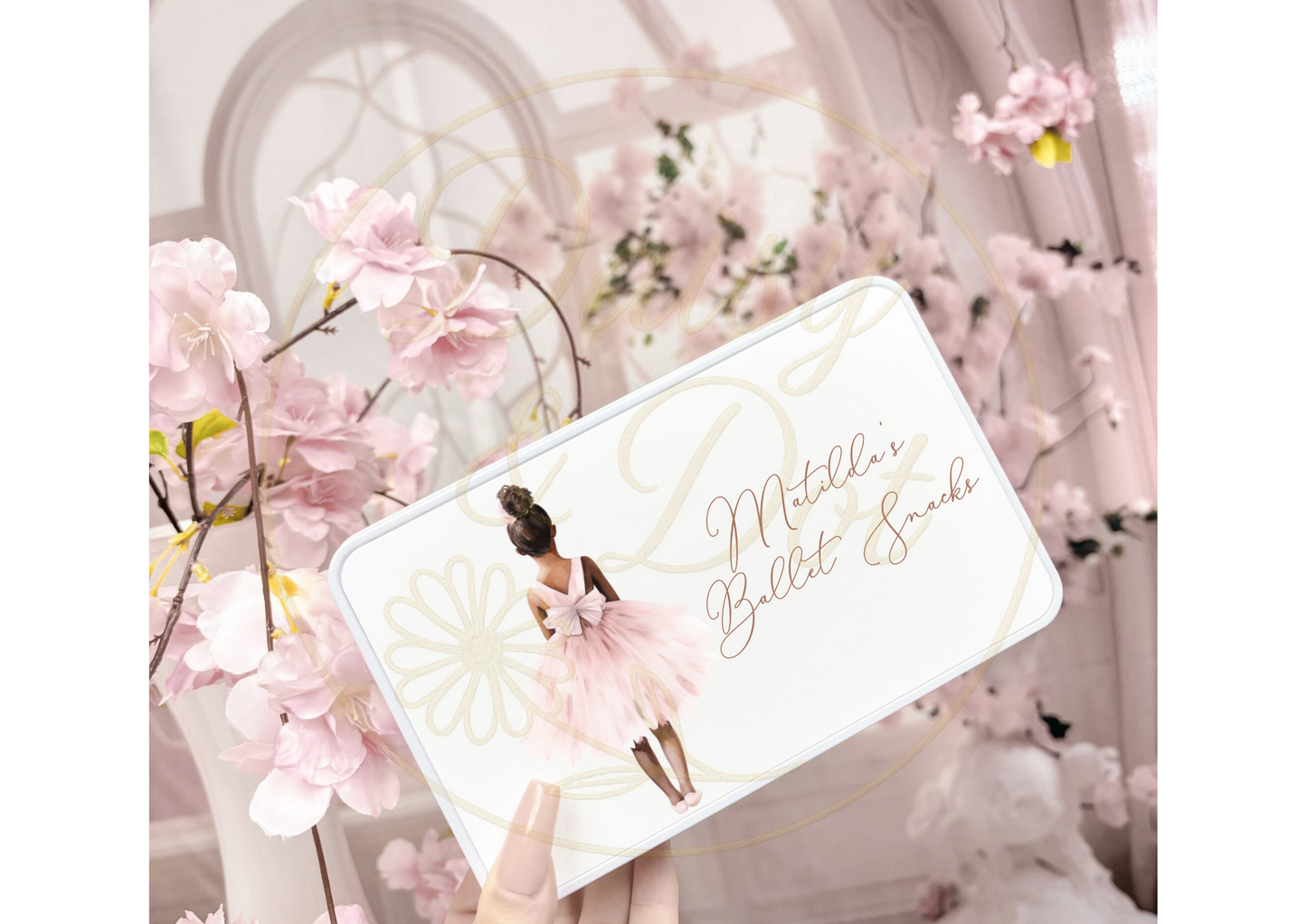 Personalised Ballet Snack Tin