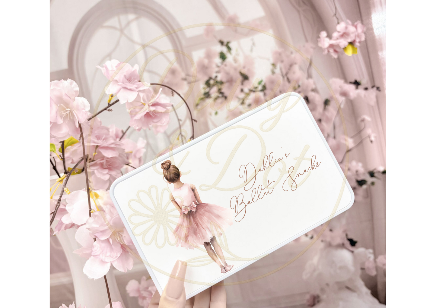 Personalised Ballet Snack Tin